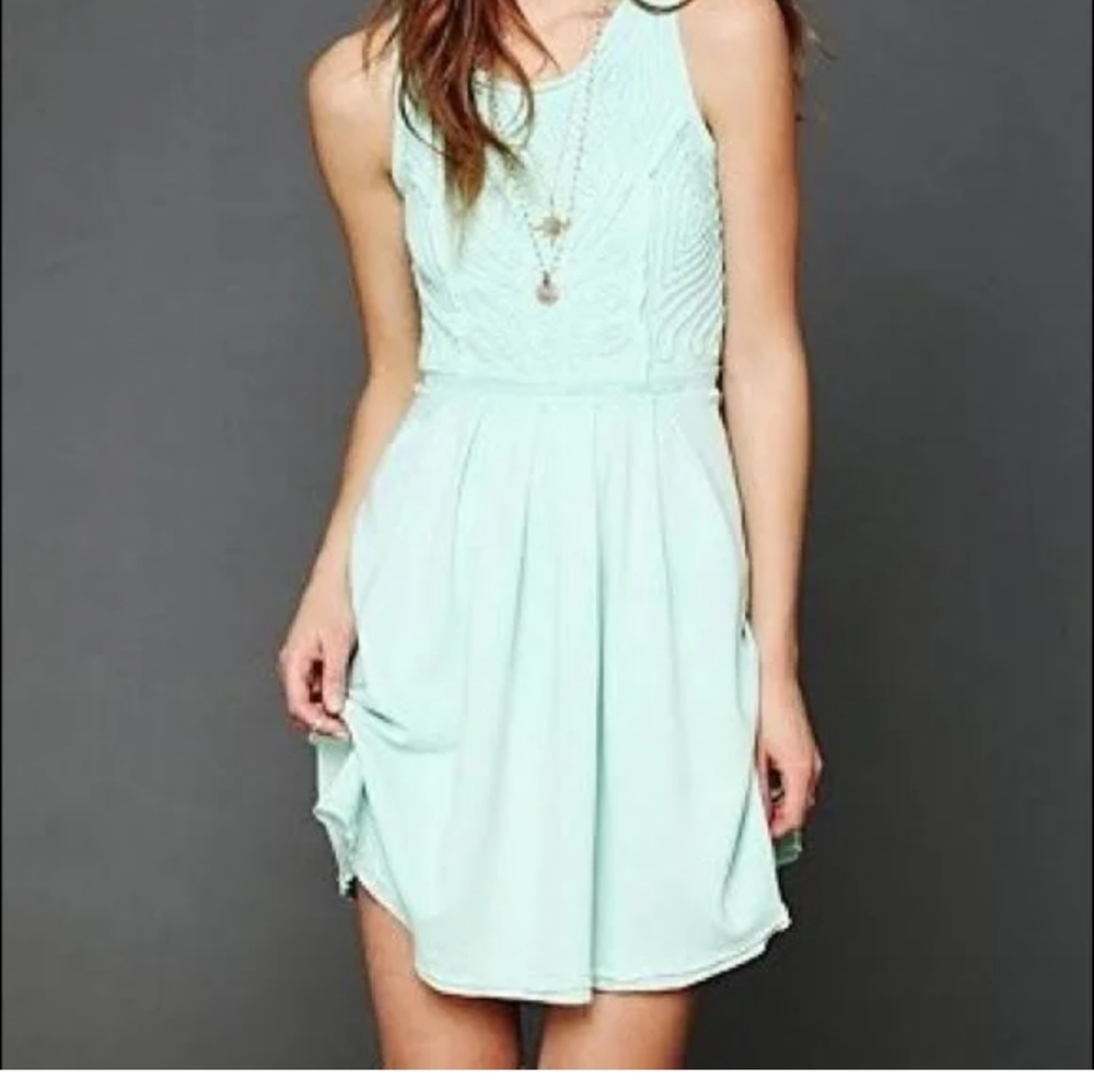 Free People Soutache dress - Mint - Picture 5 of 5